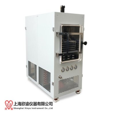 上海欣谕2025款XY-FD-S5压盖中试型冻干机普通型真空冷冻干燥机实验室摸索冻干工艺用冷冻干燥机，冰冻干燥机，压塞冷冻干燥仪